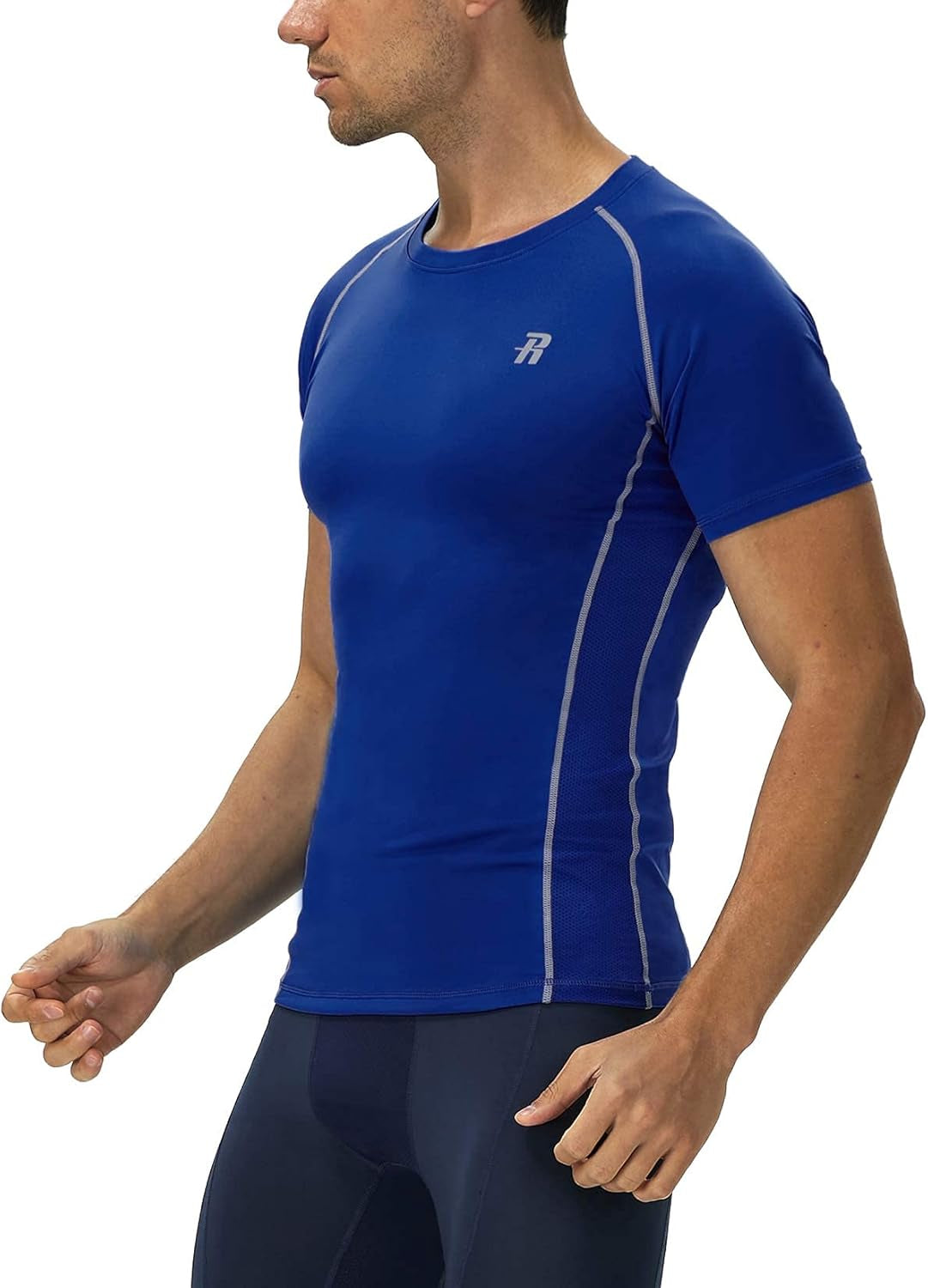 Men'S T-Shirts Short Sleeve Compression Shirts for Men Workout Shirts